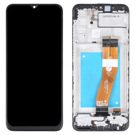 Samsung Galaxy M02s SM-M025 TFT LCD Screen Digitizer Assembly with Frame - Black